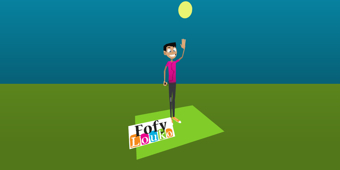 Fofylouko 3d model and Papervision implementation